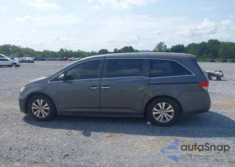 2015 Honda Odyssey Ex-L из США, поврежденный, VIN 5FNRL5H66FB070908